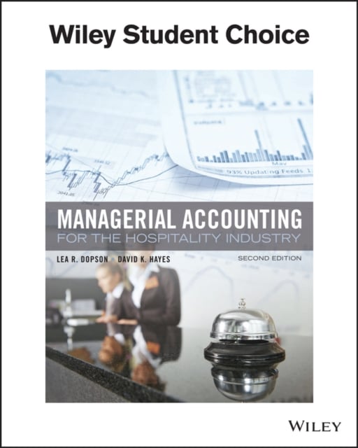 Book cover of Managerial Accounting for the Hospitality Industry