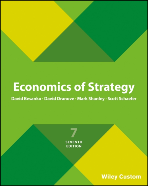 Book cover of Economics of Strategy