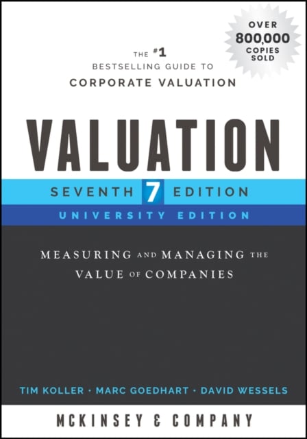 Book cover of Valuation