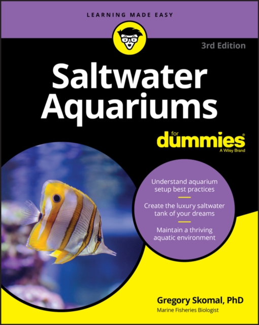 Book cover of Saltwater Aquariums For Dummies