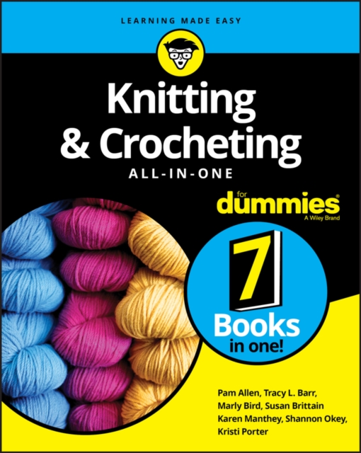 Book cover of Knitting & Crocheting All-in-One For Dummies