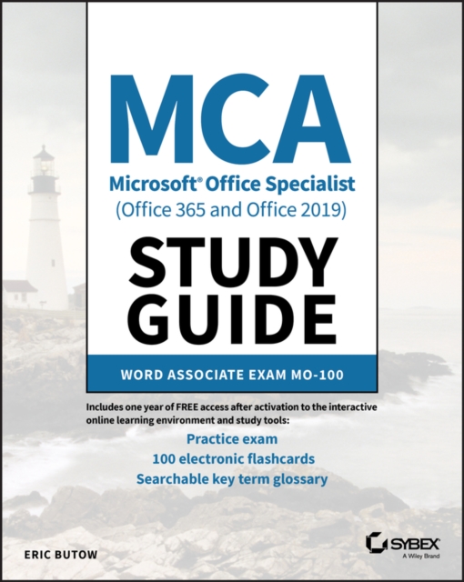 Book cover of MCA Microsoft Office Specialist (Office 365 and Office 2019) Study Guide