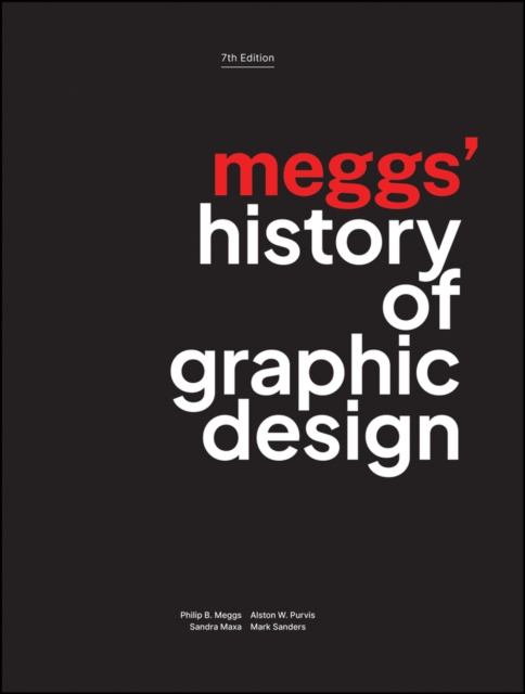 Book cover of Meggs' History of Graphic Design