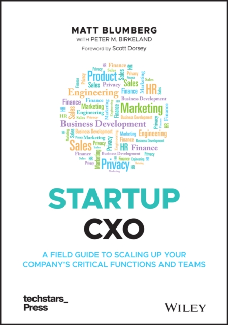 Book cover of Startup CXO