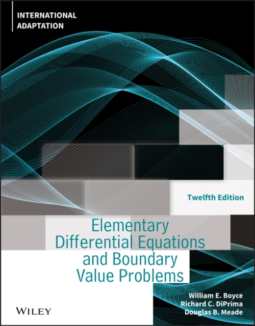 Book cover of Elementary Differential Equations and Boundary Value Problems, International Adaptation