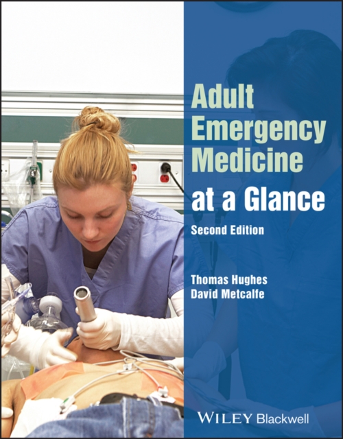 Book cover of Adult Emergency Medicine at a Glance