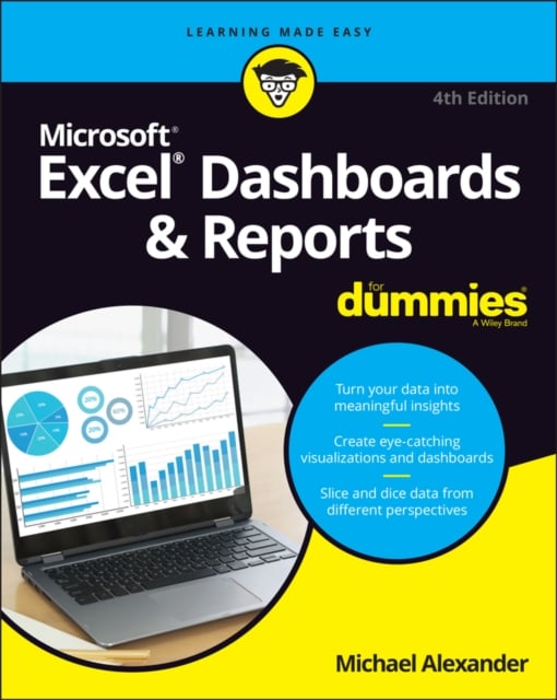 Book cover of Excel Dashboards & Reports For Dummies