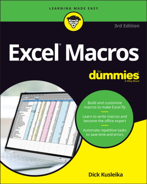Book cover of Excel Macros For Dummies