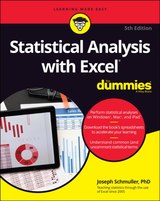 Book cover of Statistical Analysis with Excel For Dummies