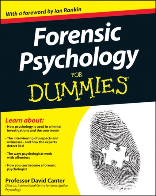 Book cover of Forensic Psychology For Dummies