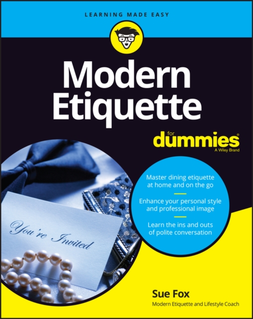 Book cover of Modern Etiquette For Dummies