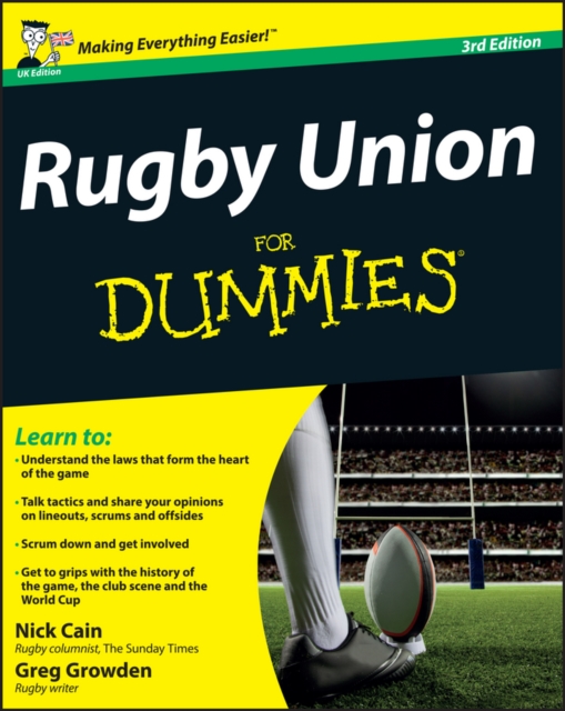 Book cover of Rugby Union For Dummies