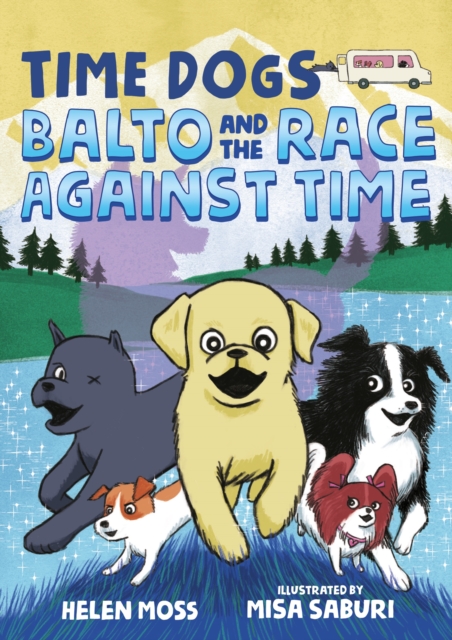Book cover of Time Dogs: Balto and the Race Against Time