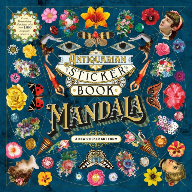 Book cover of The Antiquarian Sticker Book: Mandala