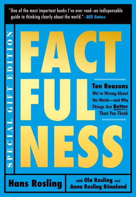 Book cover of Factfulness Illustrated