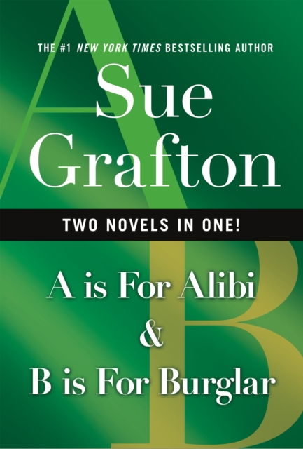 Book cover of A Is for Alibi & B Is for Burglar