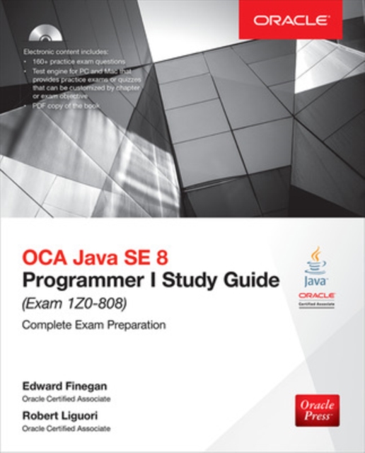 Book cover of OCA Java SE 8 Programmer I Study Guide (Exam 1Z0-808)