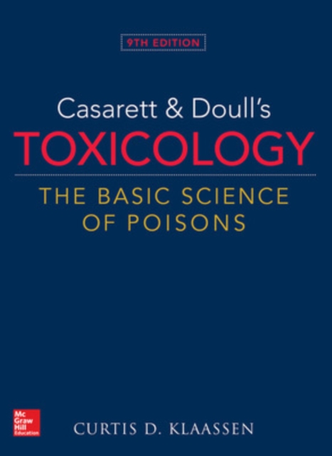 Book cover of Casarett & Doull's Toxicology: The Basic Science of Poisons