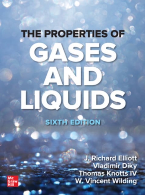 Book cover of The Properties of Gases and Liquids, Sixth Edition