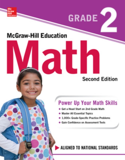 Book cover of McGraw-Hill Education Math Grade 2, Second Edition