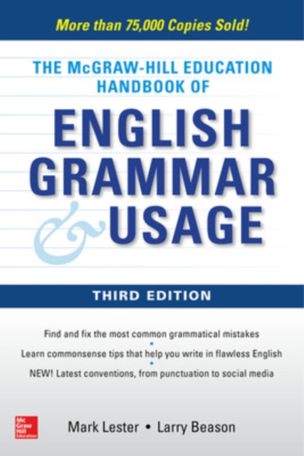 Book cover of McGraw-Hill Education Handbook of English Grammar & Usage