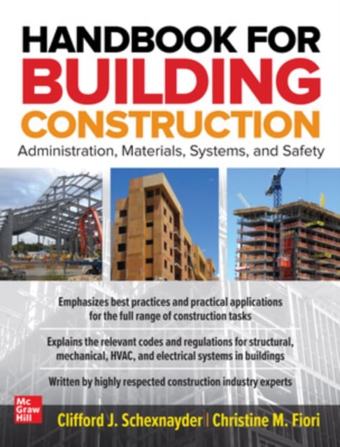 Book cover of Handbook for Building Construction: Administration, Materials, Design, and Safety
