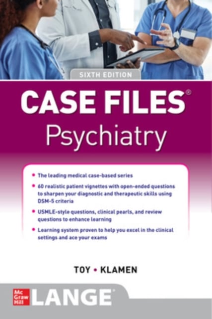 Book cover of Case Files Psychiatry, Sixth Edition