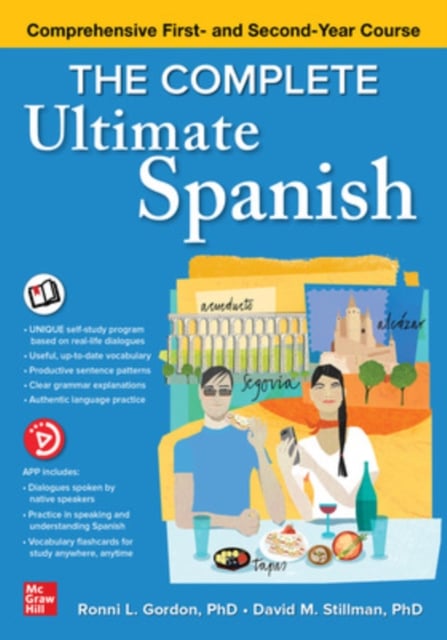 Book cover of The Complete Ultimate Spanish: Comprehensive First- and Second-Year Course