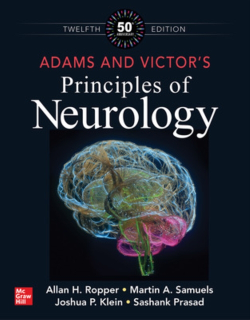 Book cover of Adams and Victor's Principles of Neurology, Twelfth Edition