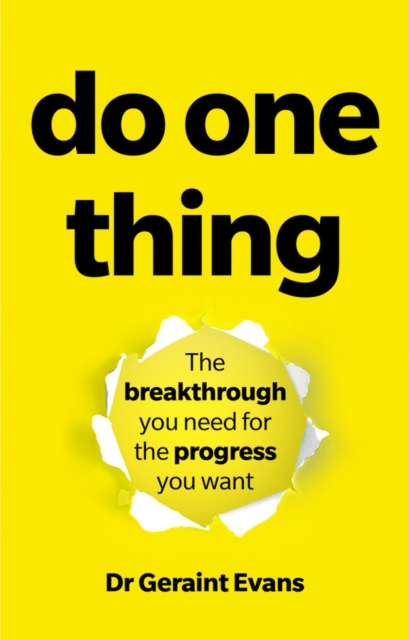 Book cover of Do One Thing