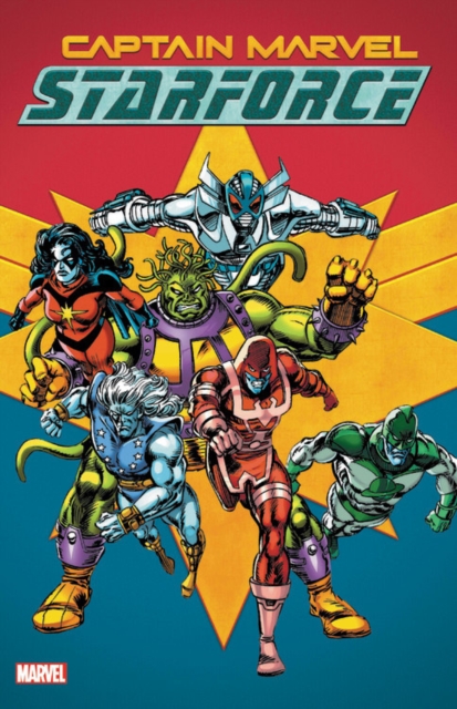 Book cover of Captain Marvel: Starforce