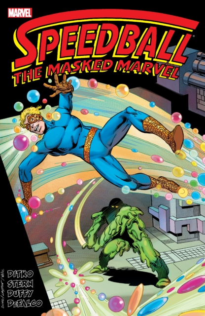 Book cover of Speedball: The Masked Marvel