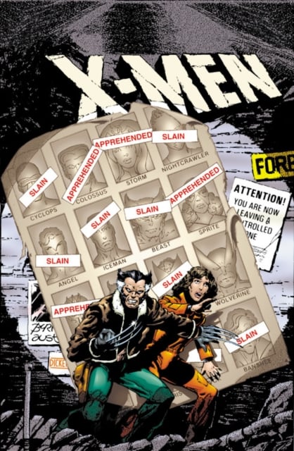 Book cover of X-men: Days Of Future Past