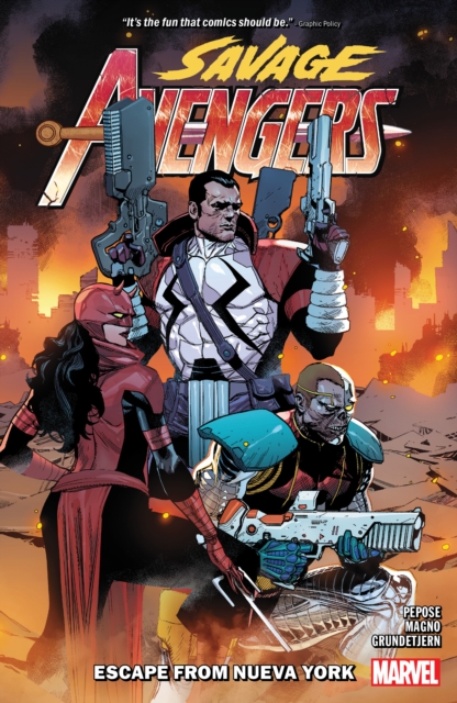 Book cover of Savage Avengers Vol. 2: Escape From Nueva York