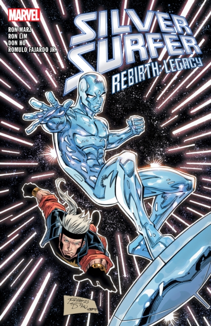 Book cover of Silver Surfer Rebirth: Legacy