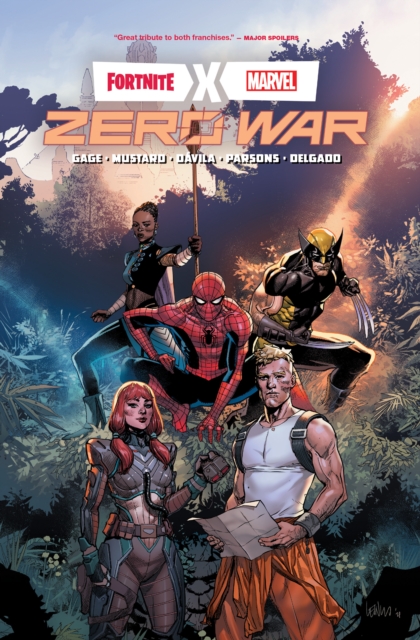 Book cover of Fortnite x Marvel: Zero War