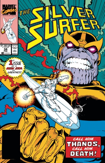 Book cover of Silver Surfer Epic Collection: The Return of Thanos