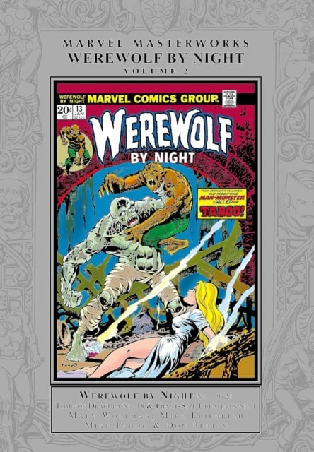 Book cover of Marvel Masterworks: Werewolf By Night Vol. 2