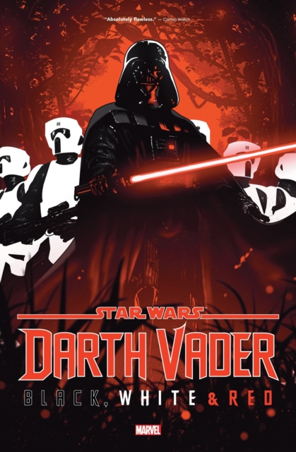 Book cover of Star Wars: Darth Vader - Black, White & Red Treasury Edition