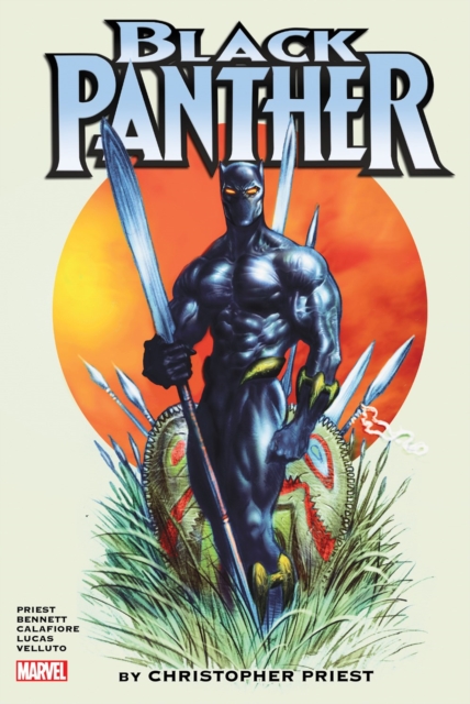 Book cover of Black Panther By Christopher Priest Omnibus Vol. 2