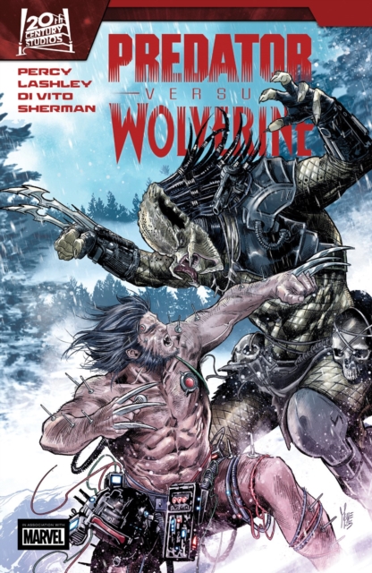 Book cover of Predator Vs. Wolverine