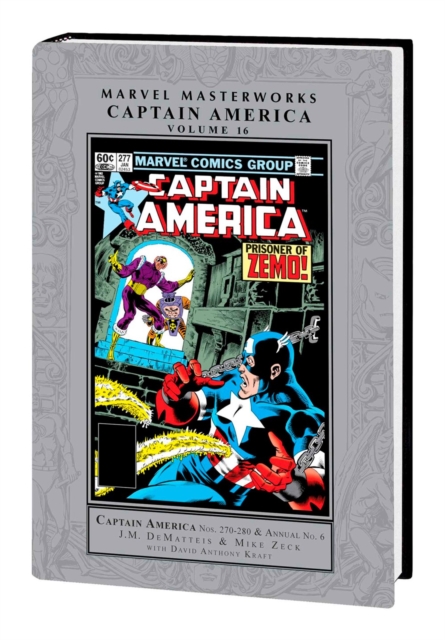 Book cover of Marvel Masterworks: Captain America Vol. 16