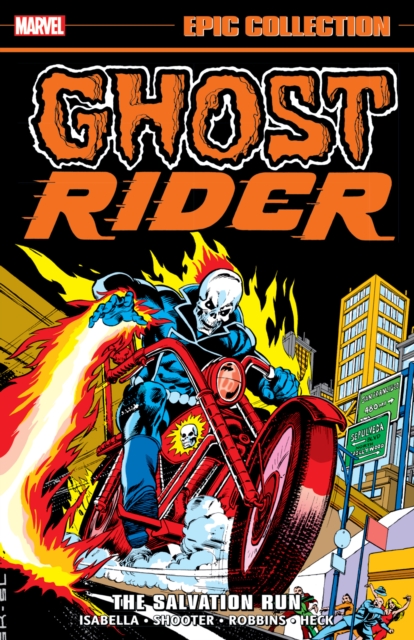 Book cover of Ghost Rider Epic Collection: The Salvation Run