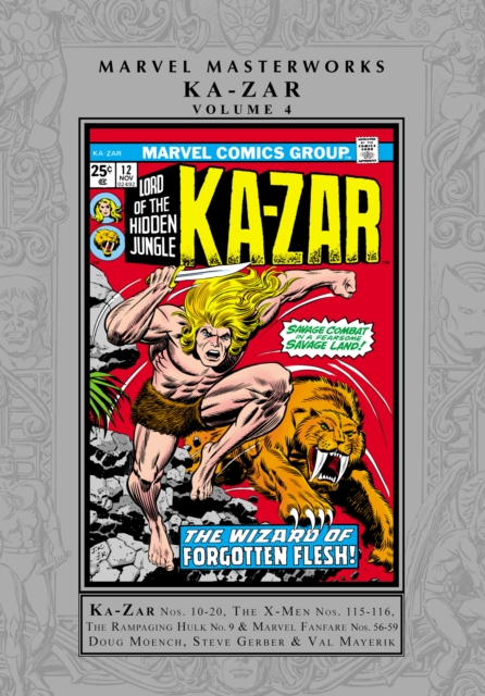 Book cover of Marvel Masterworks: Ka-Zar Vol. 4