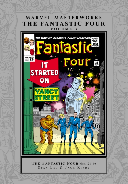 Book cover of Marvel Masterworks: The Fantastic Four Vol. 3 (Remasterworks)
