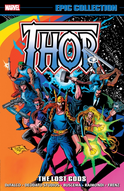 Book cover of Thor Epic Collection: The Lost Gods