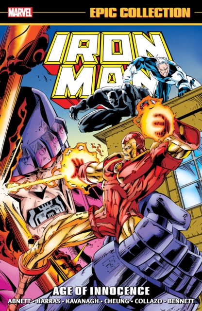 Book cover of Iron Man Epic Collection: Age of Innocence