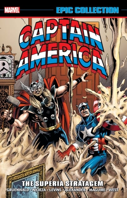 Book cover of Captain America Epic Collection: The Superia Stratagem (New Printing)