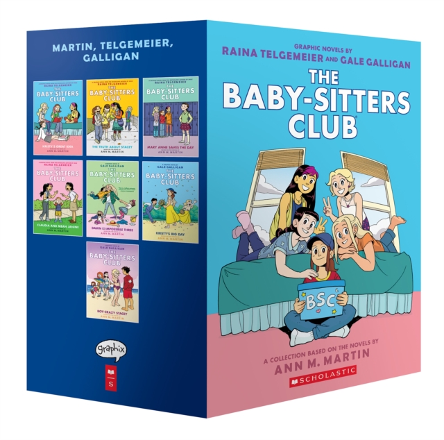 Book cover of Babysitters Club Graphix #1-7 Box Set