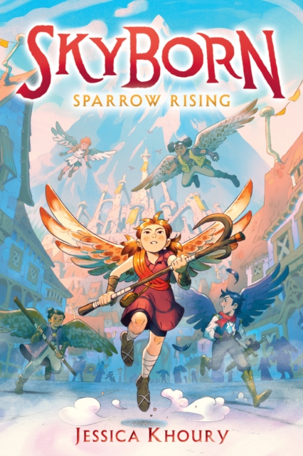 Book cover of Sparrow Rising (Skyborn #1)